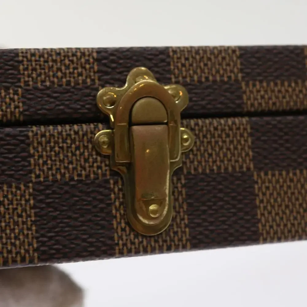 LOUIS VUITTON Damier Ebene Watch Case Trunk
